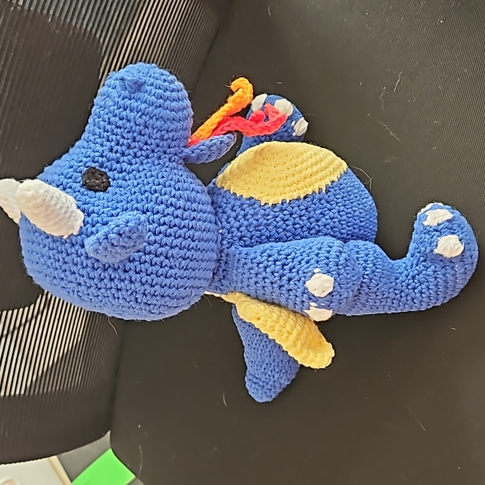 Crochet Dragon - Picture 6 of 7